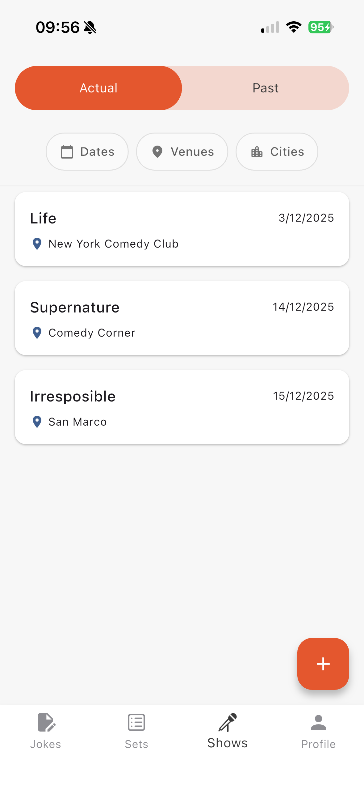 Jokely Editor Screen